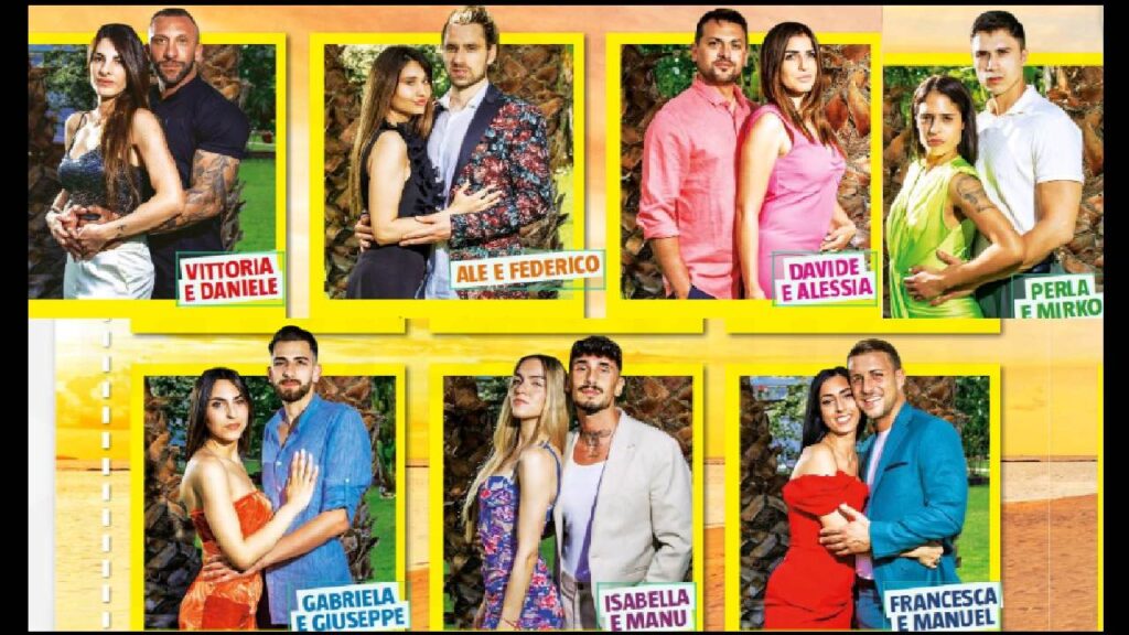 Temptation Island cast definitivo Le coppie età storia e lavoro