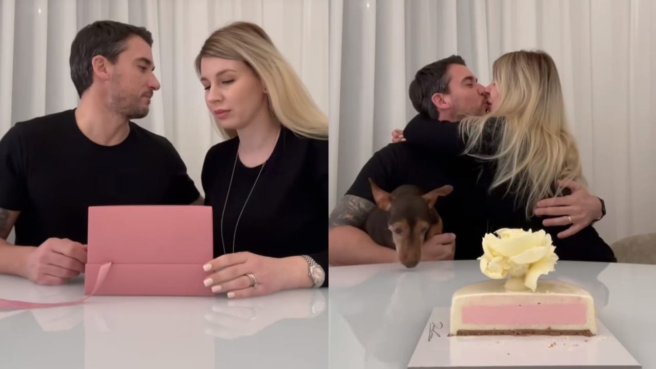 Damiano Carrara e sua moglie Chiara hanno annunciato il sesso del loro bambino