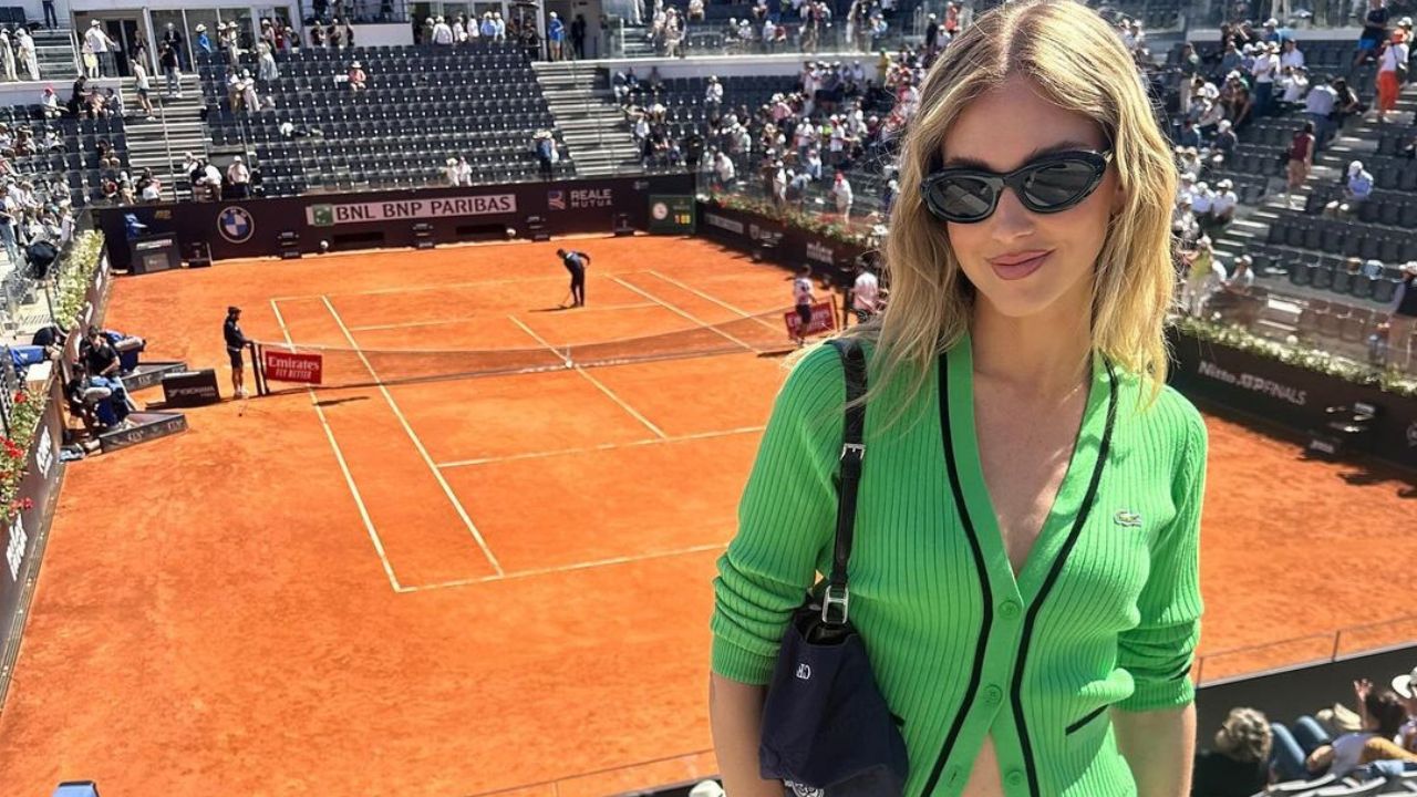 Chiara Ferragni Internazionali di Tennis a Roma flirt con Alexander Zverev lanciato da Fabrizio Corons