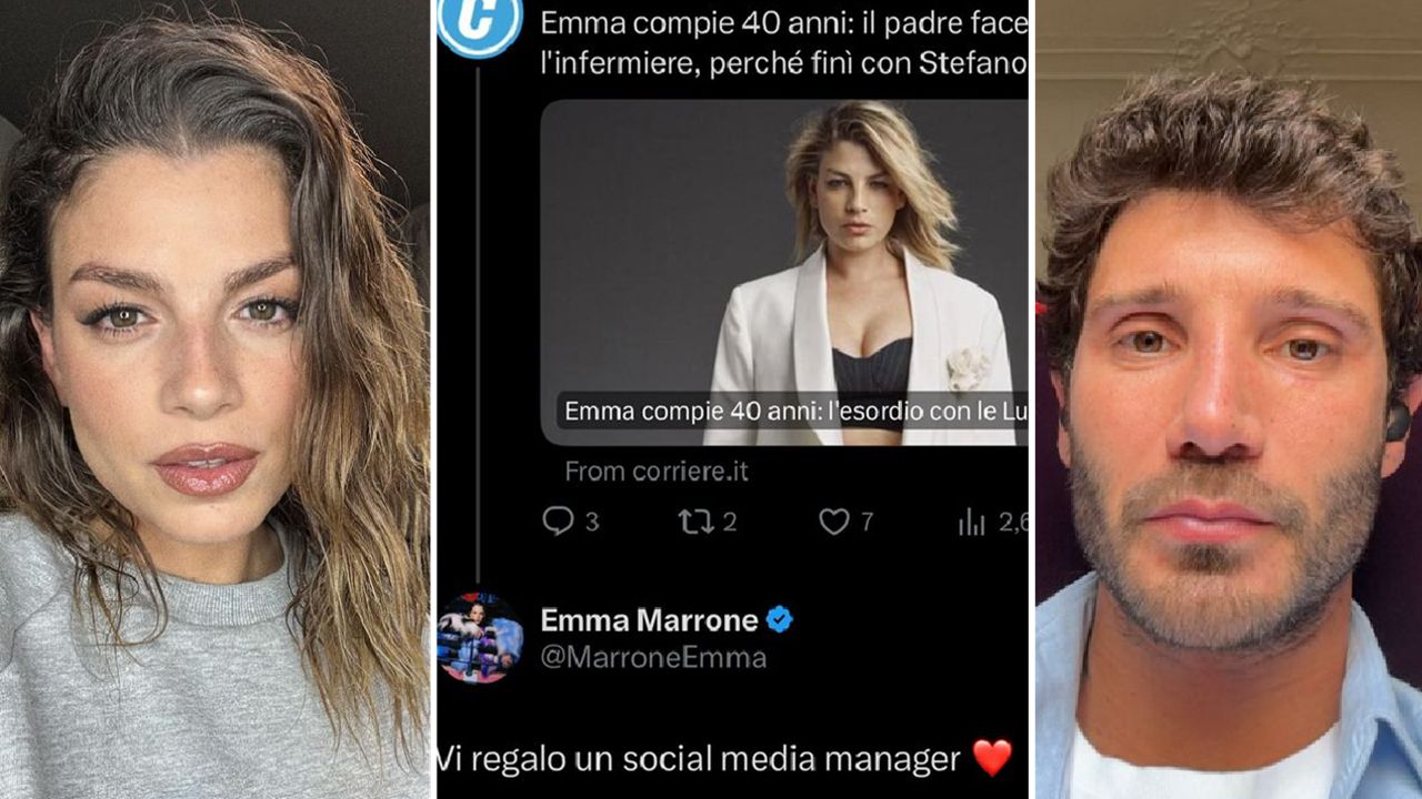 Emma Marrone e la risposta perfetta su Stefano De Martino
