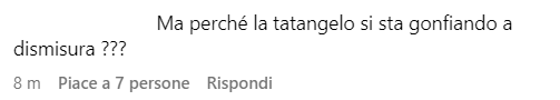 Il web nota le labbra più gonfie di Anna Tatangelo