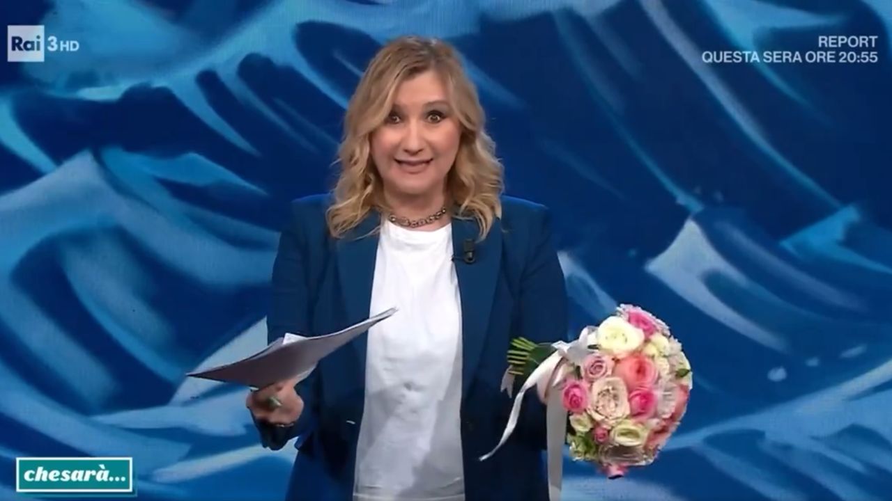 I saluti finali di Serena Bortone a Che Sarà