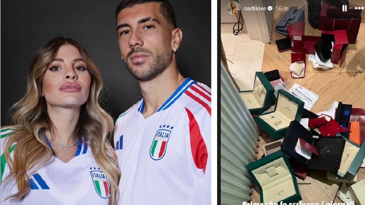 Chiara Nasti e Mattia Zaccagni, altro furto