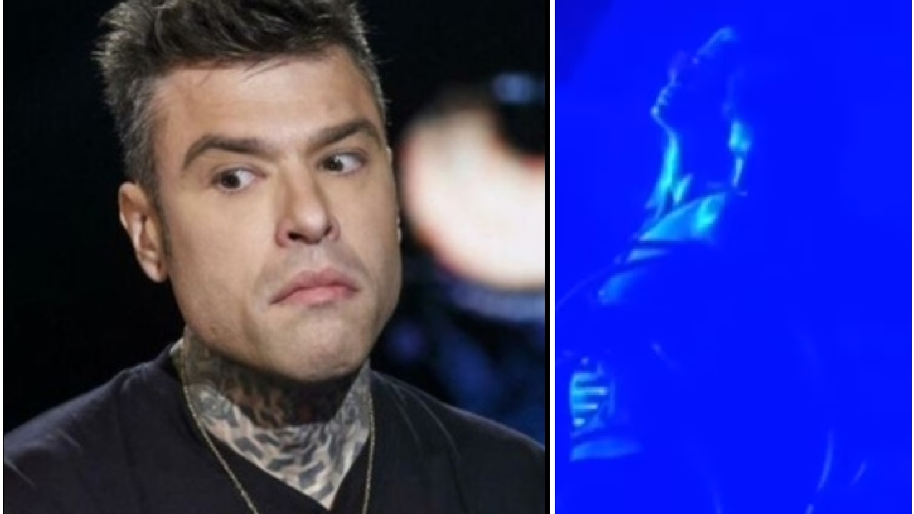 Fedez in Sardegna in discoteca