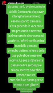 Alessandro Rosica rivela che Achille Costacurta cerca di mettere incinta le donne con cui va a letto