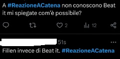 I web commenta la puntata di Reazione a Catena