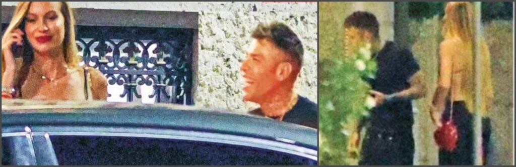 Fedez paparazzato con Taylor Mega