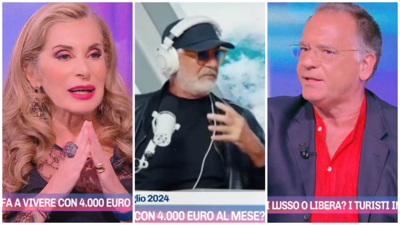 Gli opinionisti di Pomeriggio 5 contro Flavio Briatore