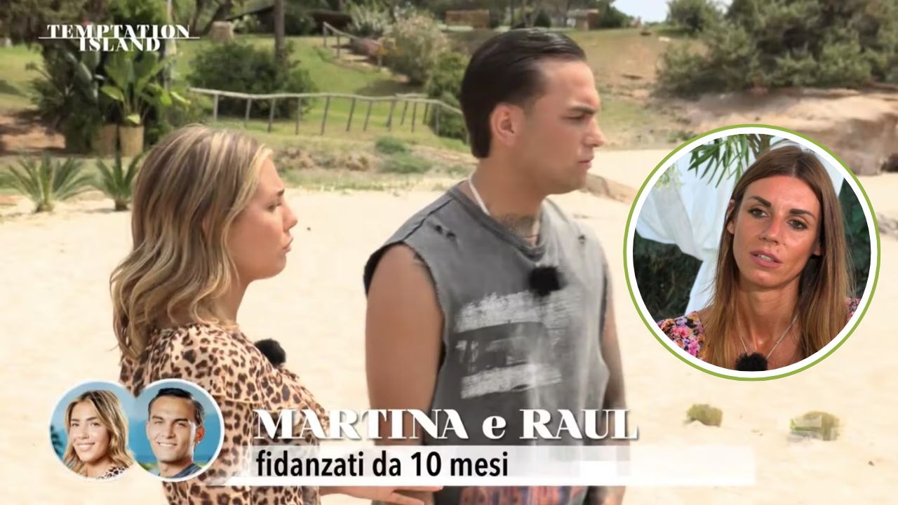 segnalazione di jessica mascheroni su raul e martina di temptation island