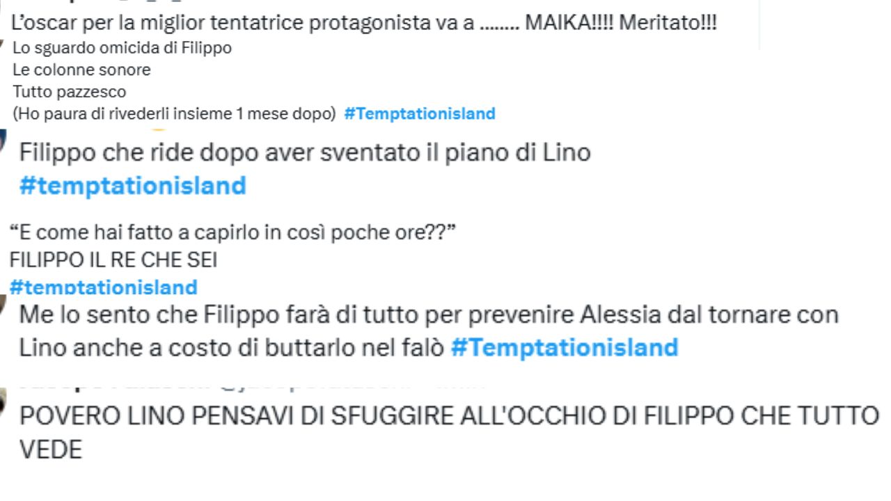 tweet divertenti alessia e lino