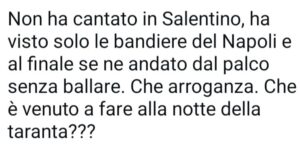 Il web commenta Geolier a La Notte Della Taranta