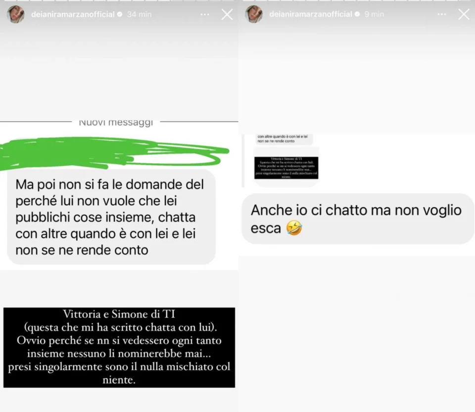 Rumor Simone di Temptation Island