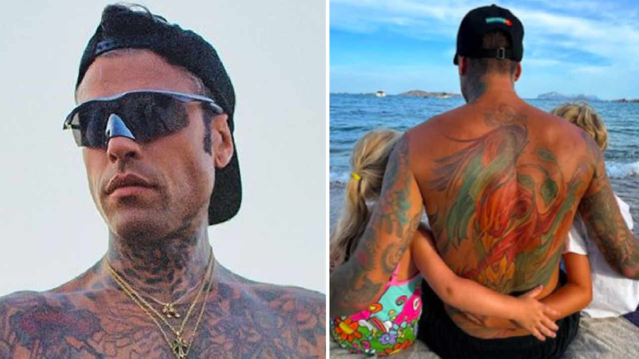 Fedez lascia la Sardegna e saluta i figli