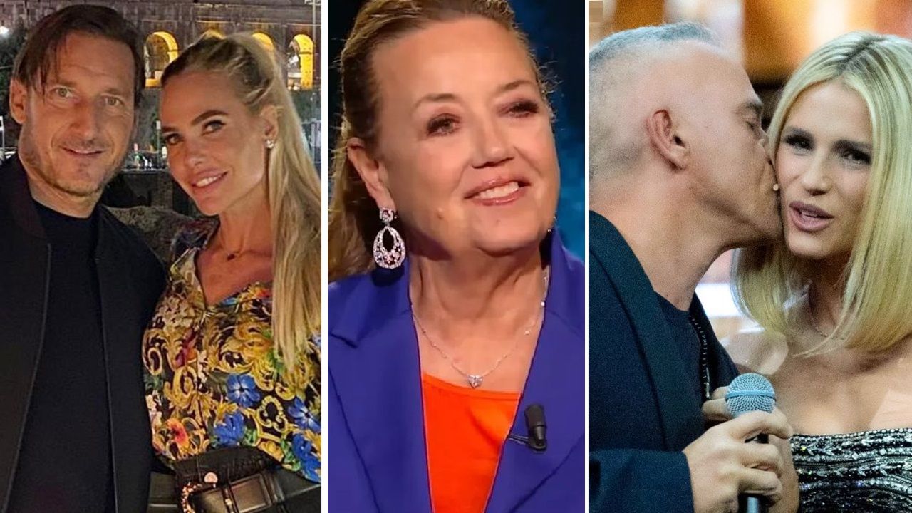 Anna Bernardini de pace Michelle Hunziker Eros Ramazzotti Totti Ilary Blasi