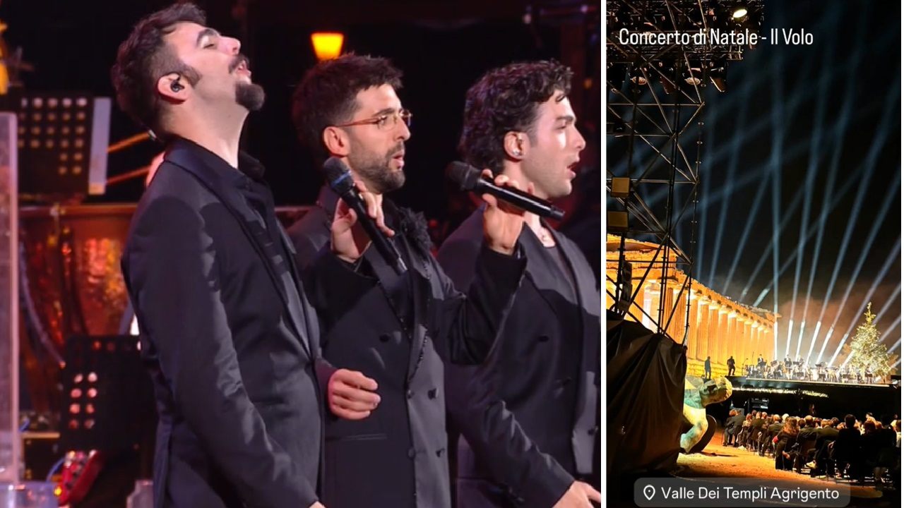 Il Volo concerto Natale Agrigento