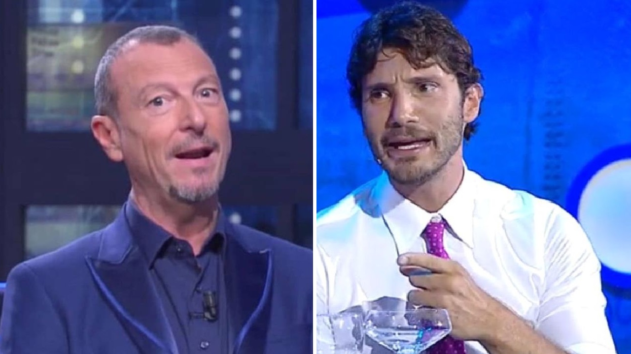 Stefano De Martino Amadeus combo