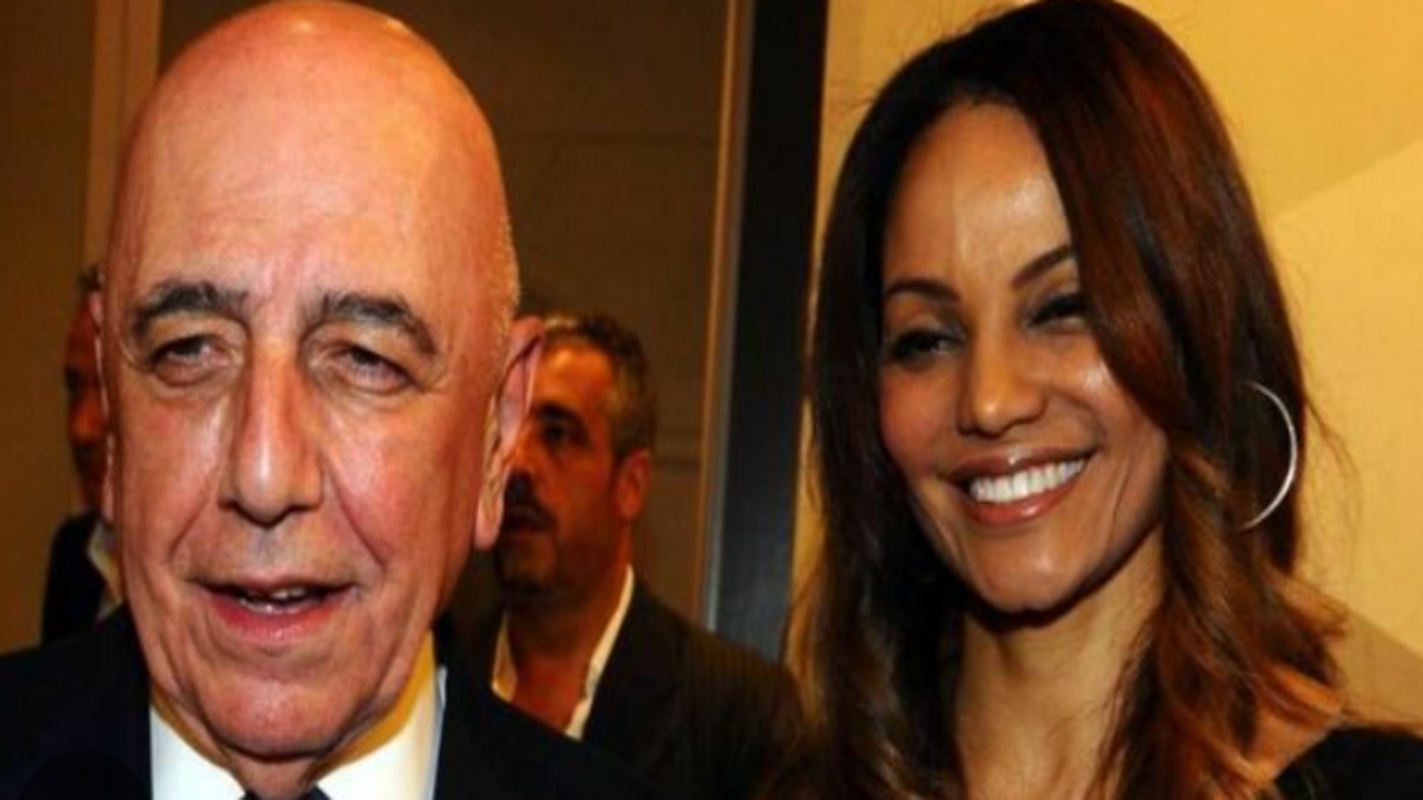 Adriano Galliani e Helga Costa