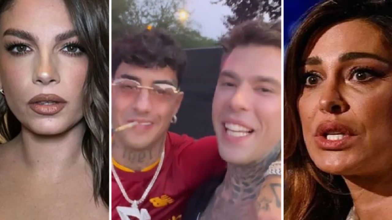 Belen e Emma Marrone dalla parte di Tony Effe contro Fedez