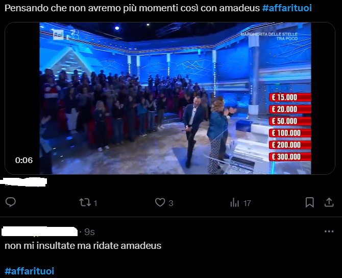 Il web commenta la prima puntata di Affari Tuoi con Stefano De Martino