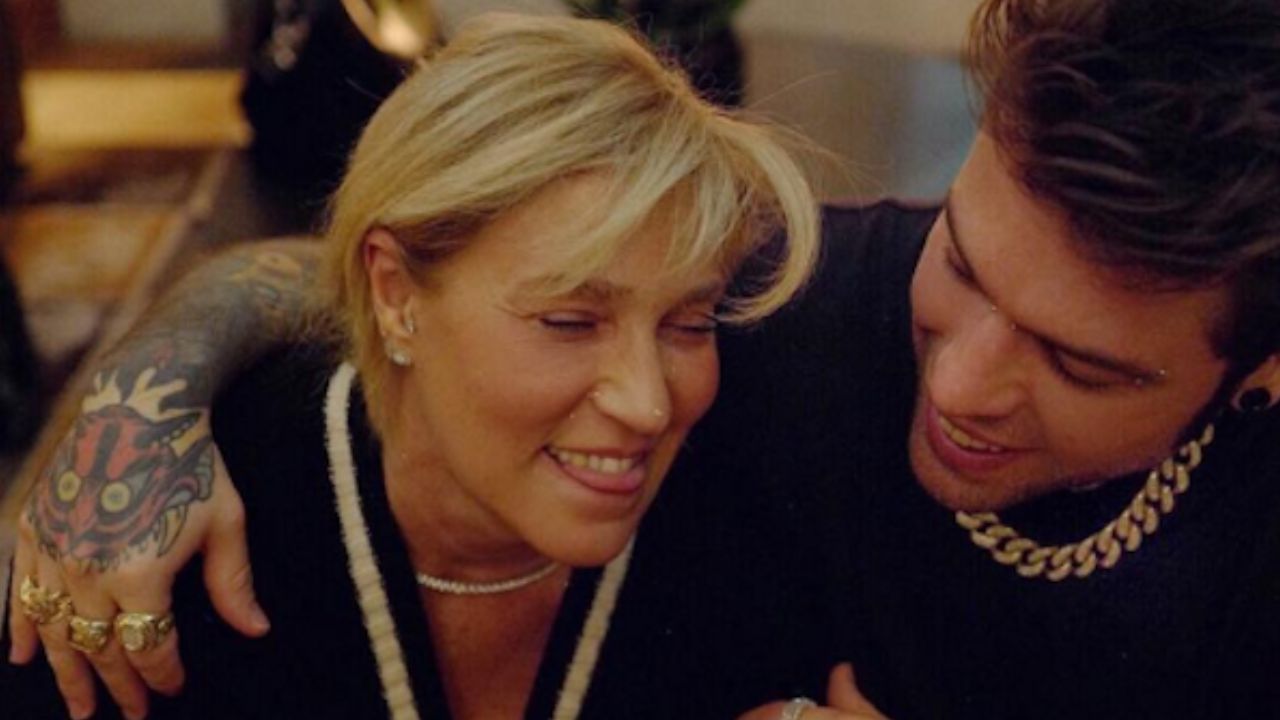 fedez con sua mamma