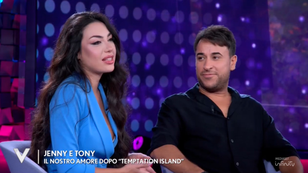 Jenny e Tony di Temptation Island ospiti a Verissimo