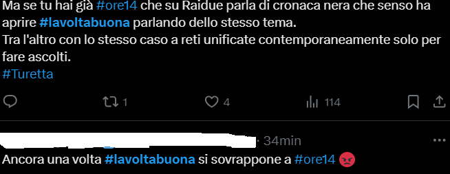 Polemica su La Volta Buona