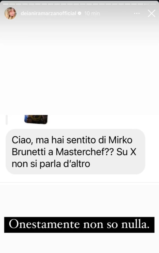 Mirko Brunetti a Masterchef