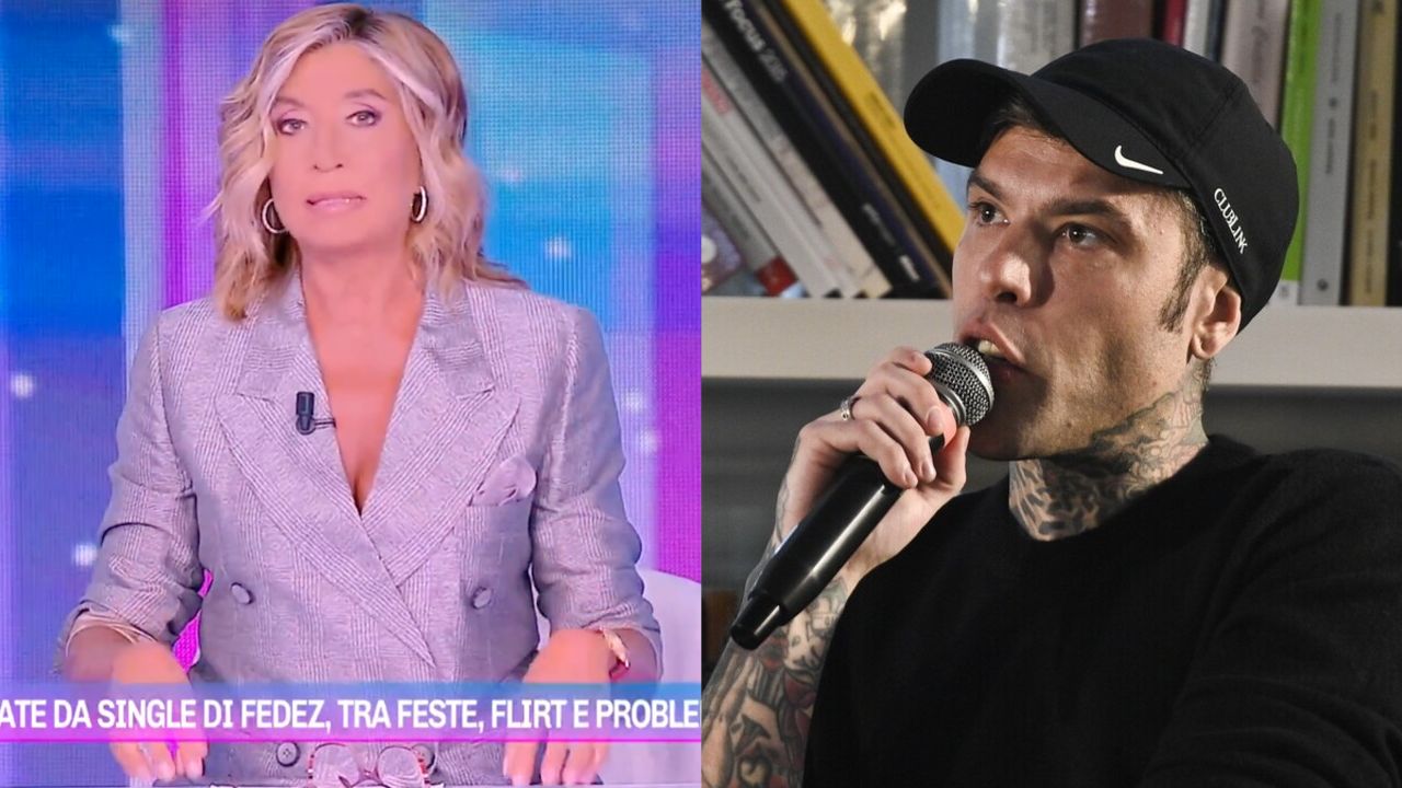 Myrta Merlino a Pomeriggio 5 bacchetta Fedez, poi lo invita ad intervenire