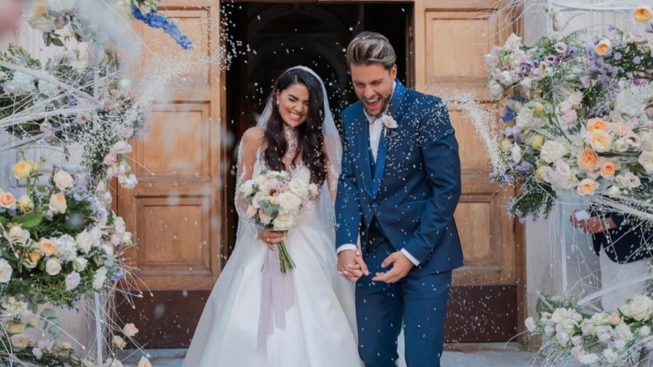 Teresa Langella canta una canzone inedita ad Andrea Dal Corso al matrimonio