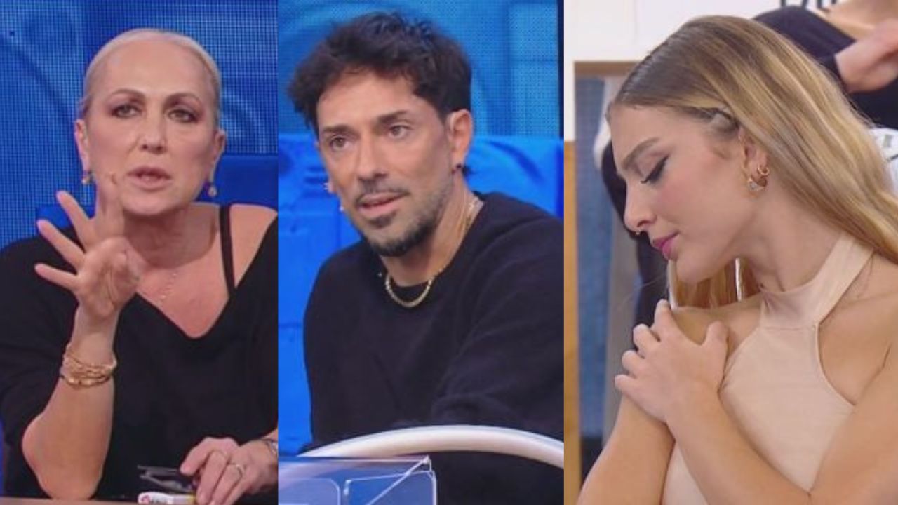 alessandra celentano, emanuel lo e teodora ad amici 24