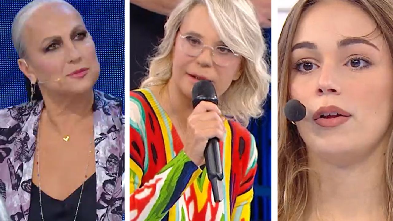 Maria De Filippi gela Alessandra Celentano ad Amici