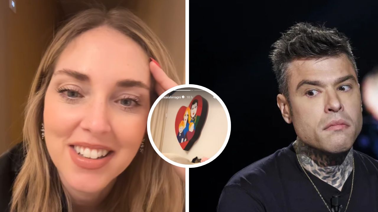 Chiara Ferragni fa vedere un vecchio quadro di famiglia nelle storie: messaggio segreto a Fedez?