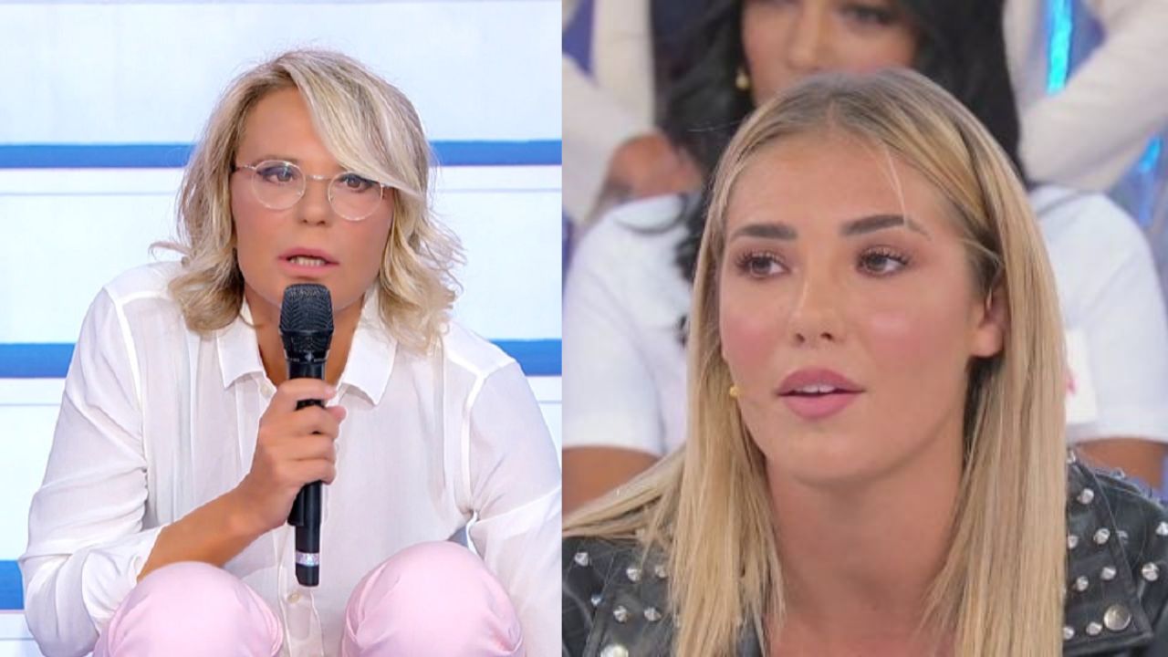 uomini e donne, martina de ioannon e maria de filippi