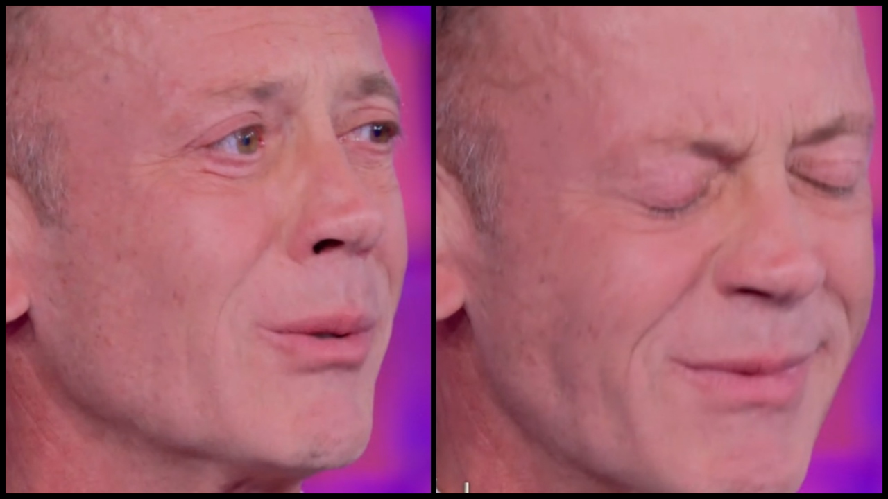 Rocco Siffredi piange a Verissimo