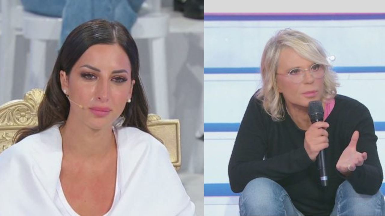 maria de filippi e francesca sorrentino a uomini e donne