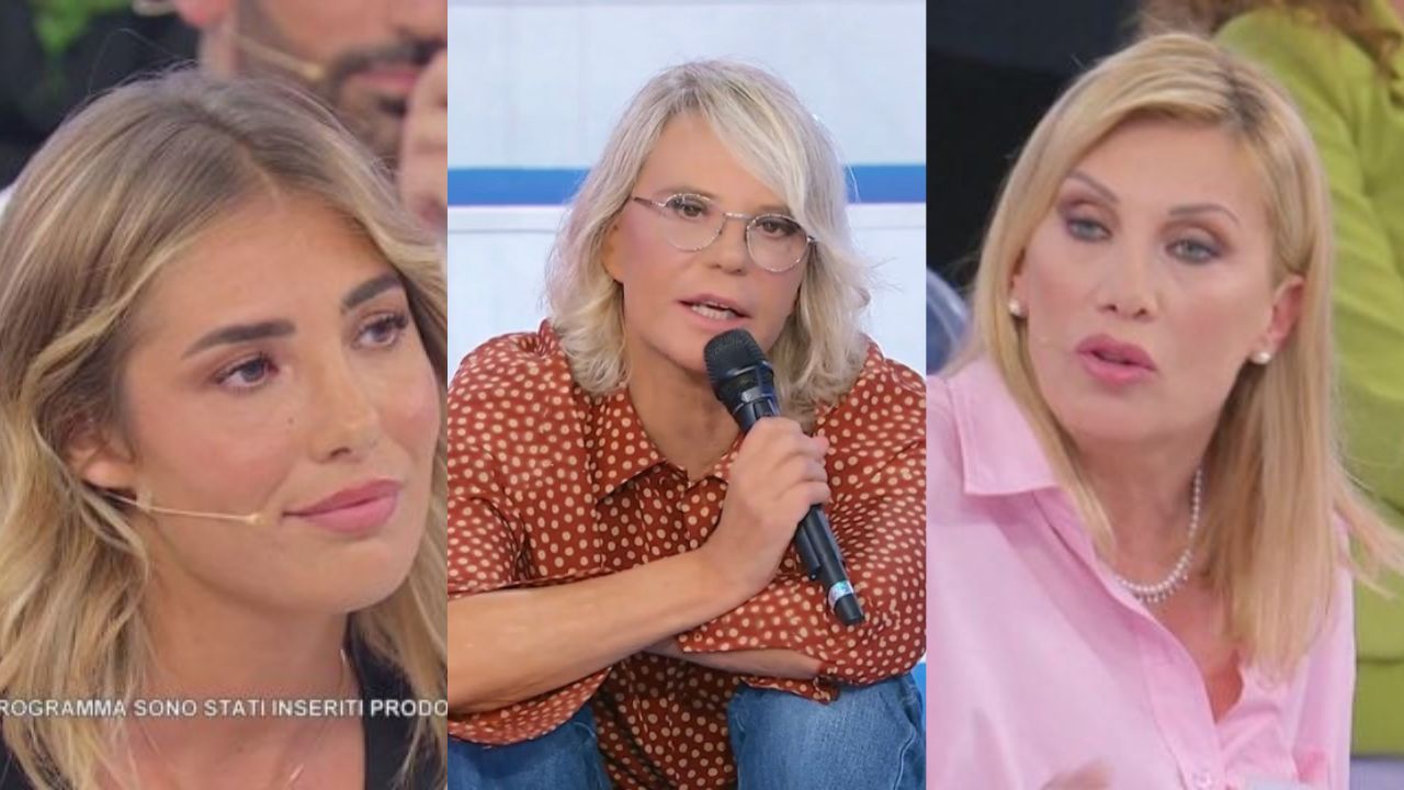 maria de filippi a ued bacchetta martina e sabrina