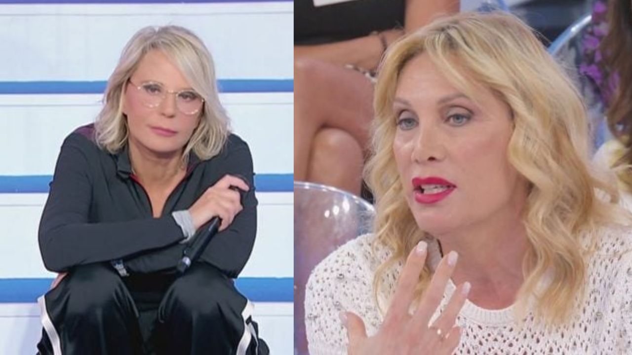 maria de filippi e la dama sabrina a ued