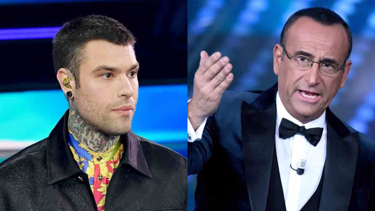 Carlo Conti e Fedez, Sanremo