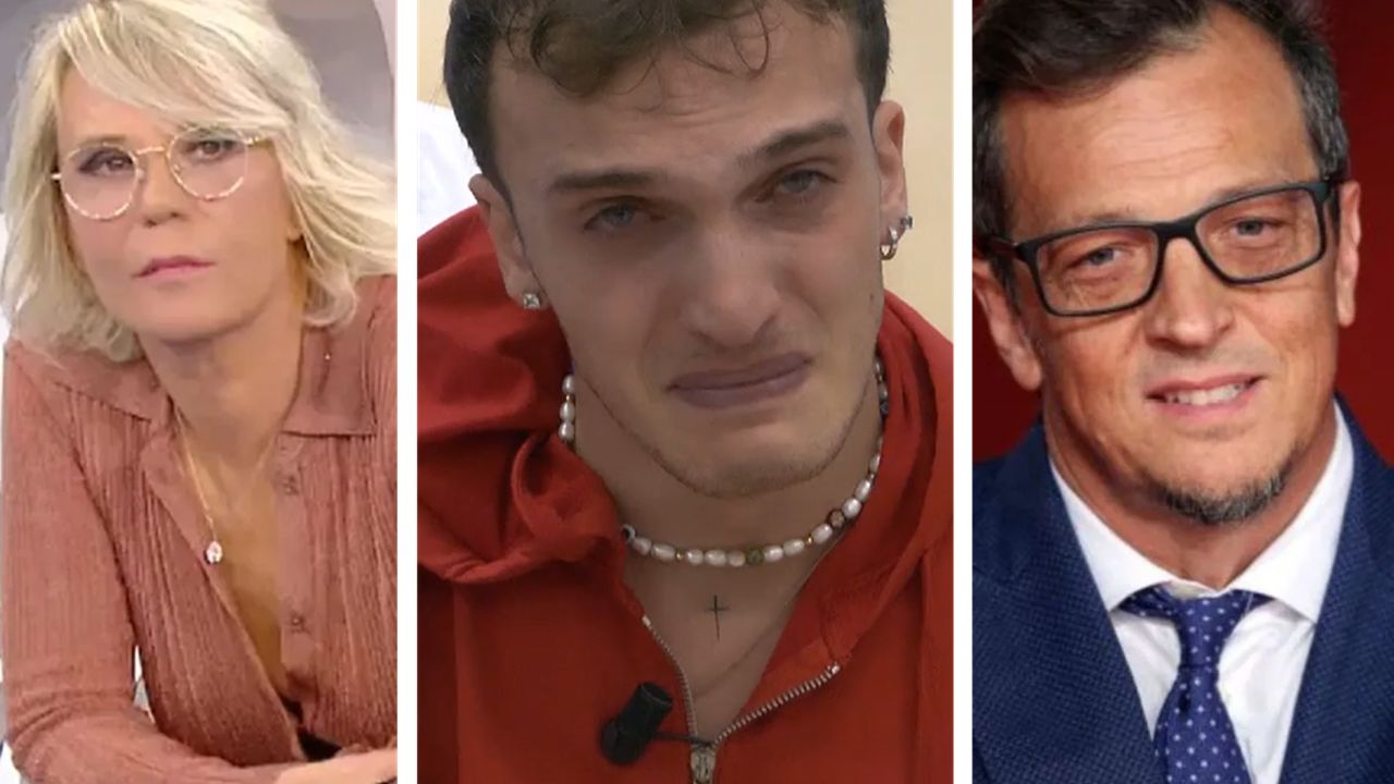 Maria De Filippi consola Ilan Muccino ad Amici