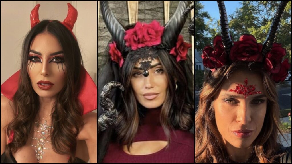 Elisabetta Gregoraci, Federica Nargi e Elisabetta Canalis Halloween