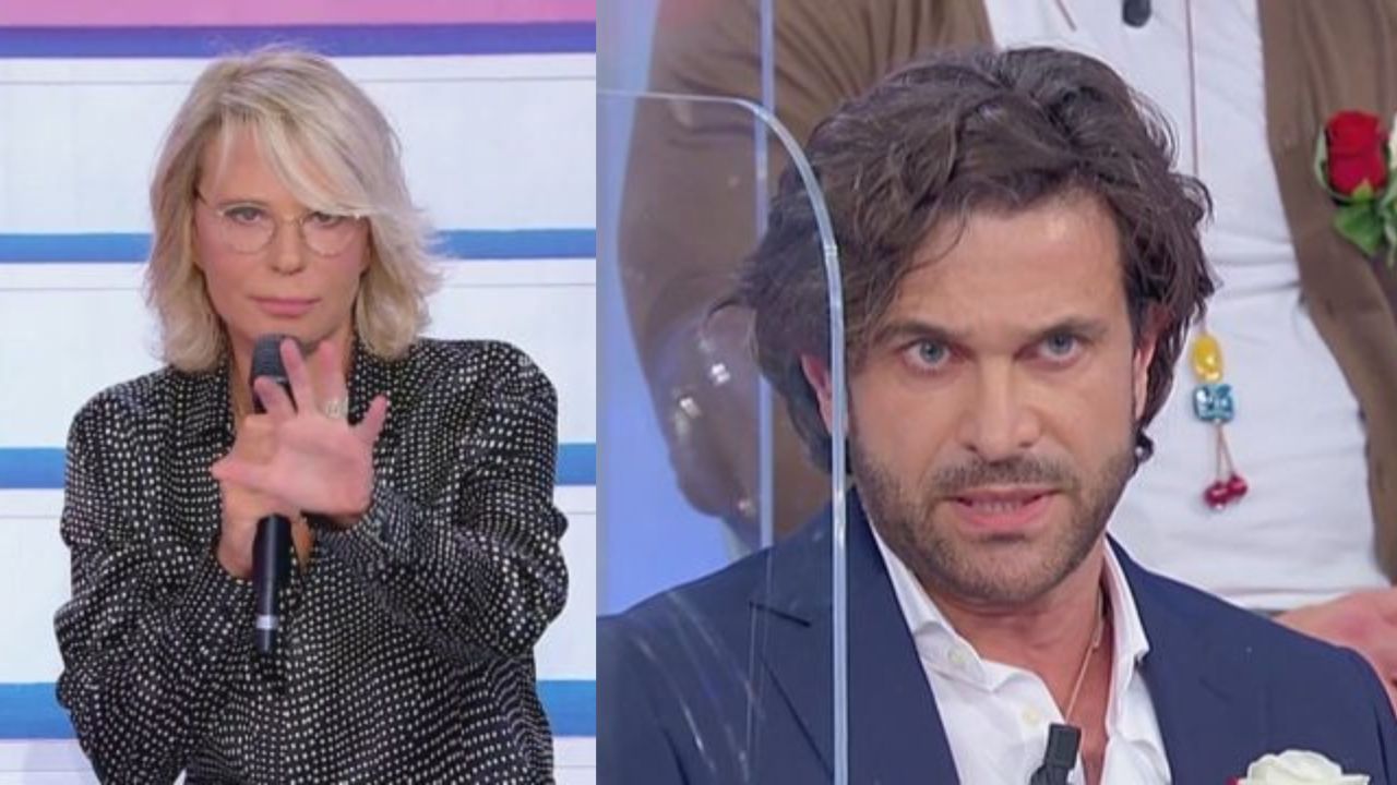 uomini e donne, maria de filippi e alessio pili stella