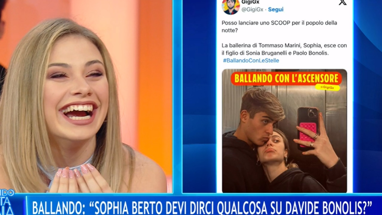 Sophia Berto su Davide Bonolis a La Volta Buona