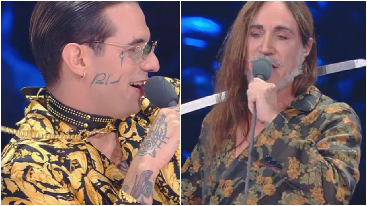 X Factor Achille Lauro al guinzaglio e stoccata di Manuel Agnelli