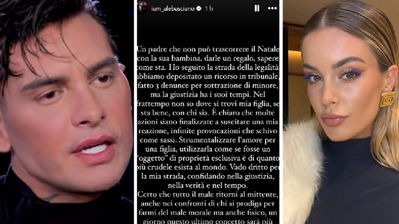 Alessandro Basciano pubblica una storia IG contro Sophie Codegoni