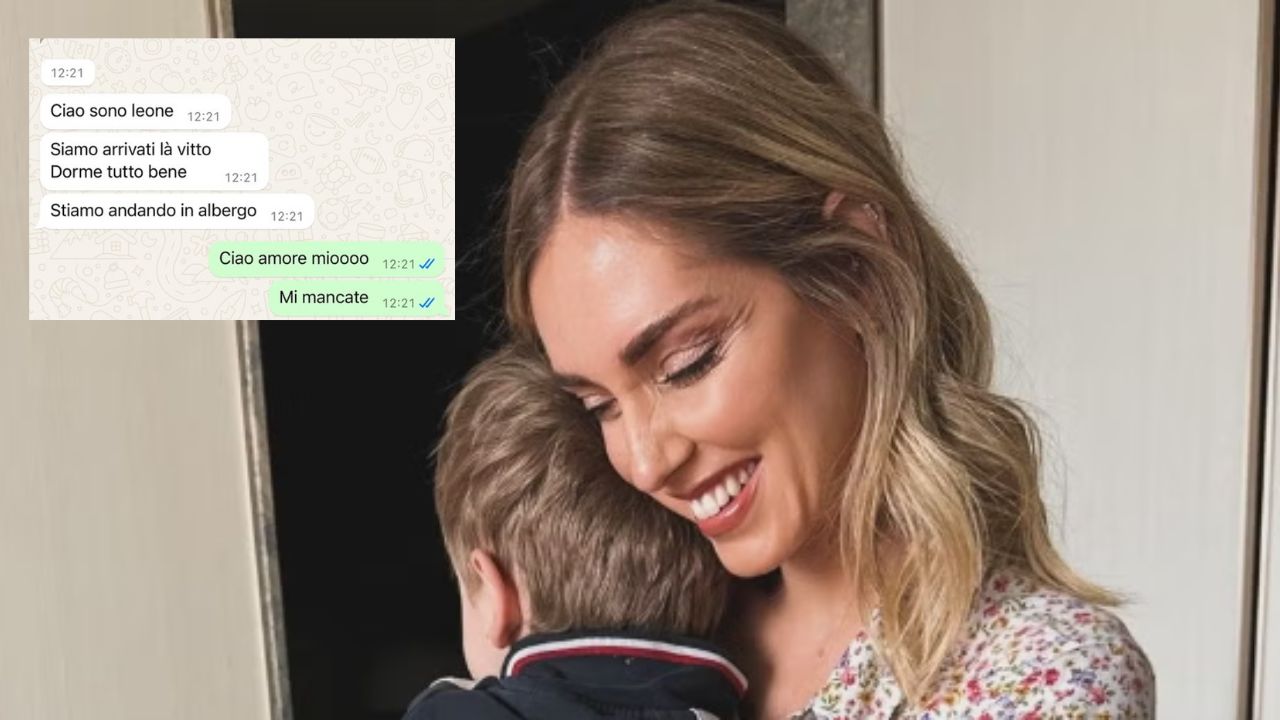 Chiara Ferragni pubblica la chat con Leone è polemica