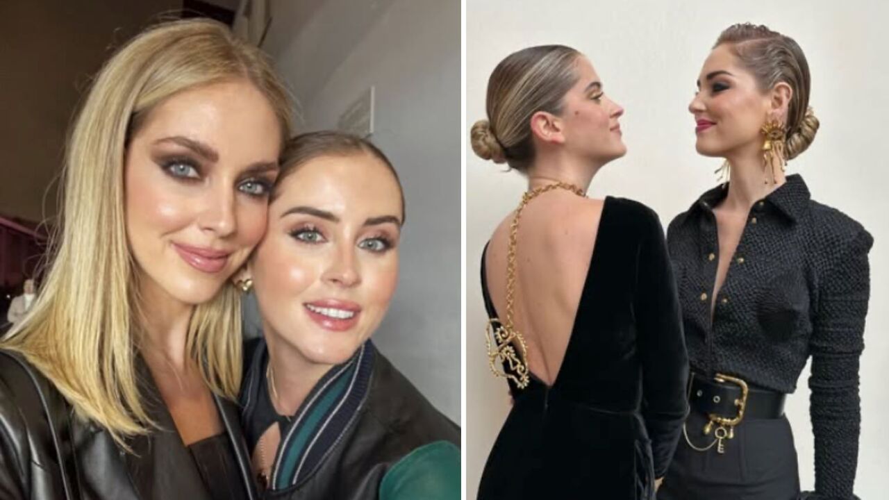 Le sorelle Chiara e Valentina Ferragni