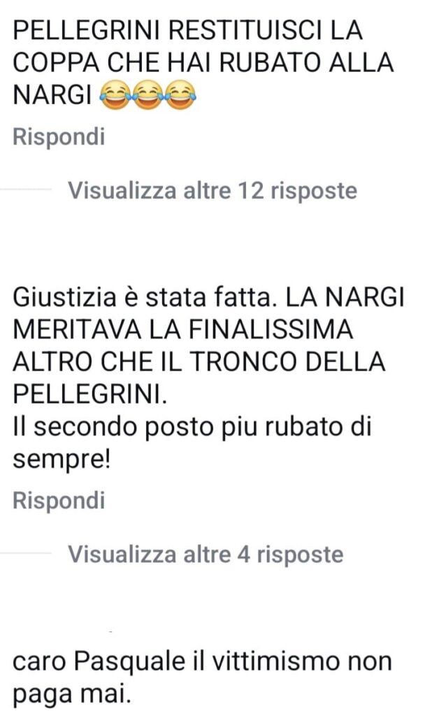 Commenti su Pellegrini seconda a Ballando Con Le Stelle