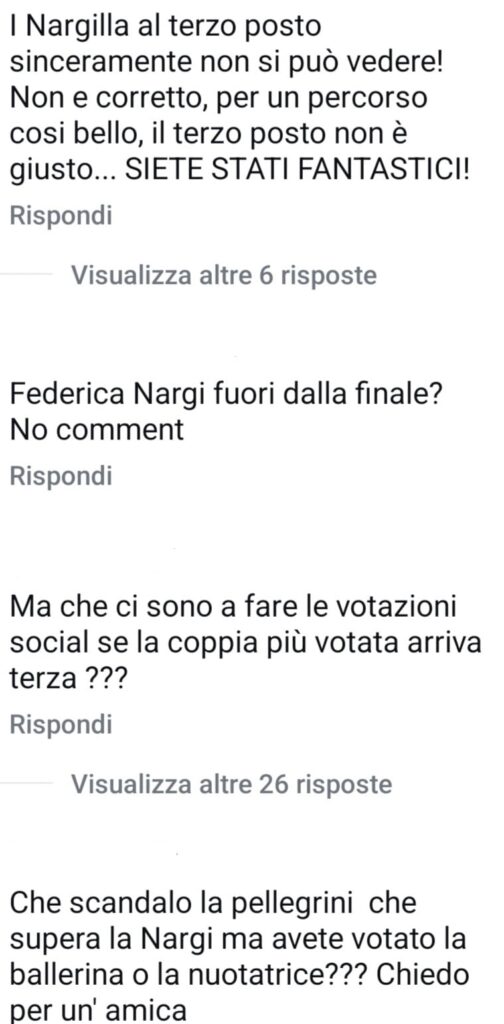 Commenti sul secondo posto di Pellegrini a Ballando Con Le Stelle