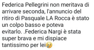 Commenti su Pellegrini seconda a Ballando Con Le Stelle