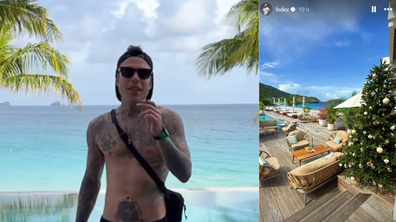 Fedez Natale a St.Barth: quanto spende a notte nella villa lussuosa